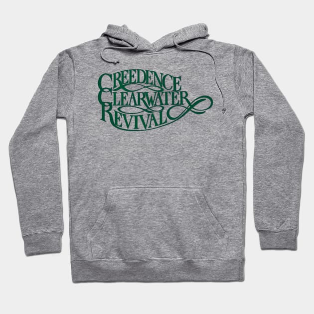 CREEDENCE CLEARWATER REVIVAL Hoodie by OSCAR BANKS ART